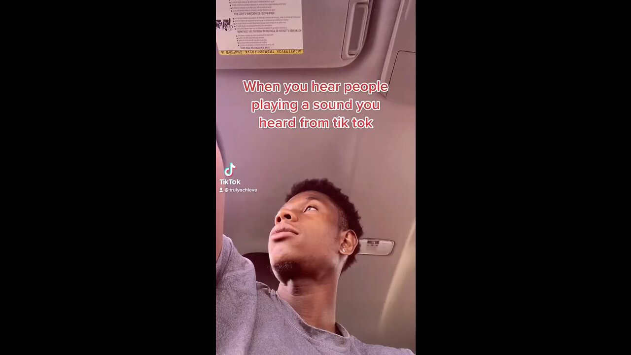 When you hear people playing a sound you heard from Tik Tok