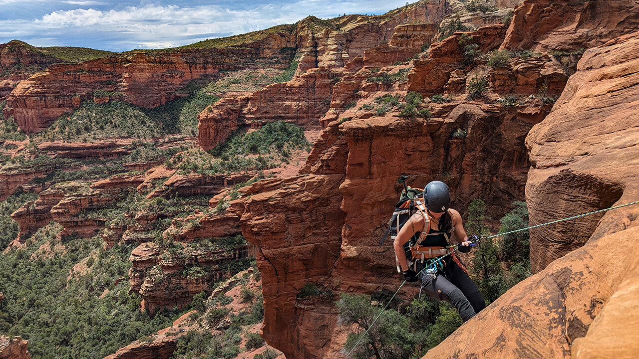 Canyoneering Grizzly Canyon - Sedona, Arizona