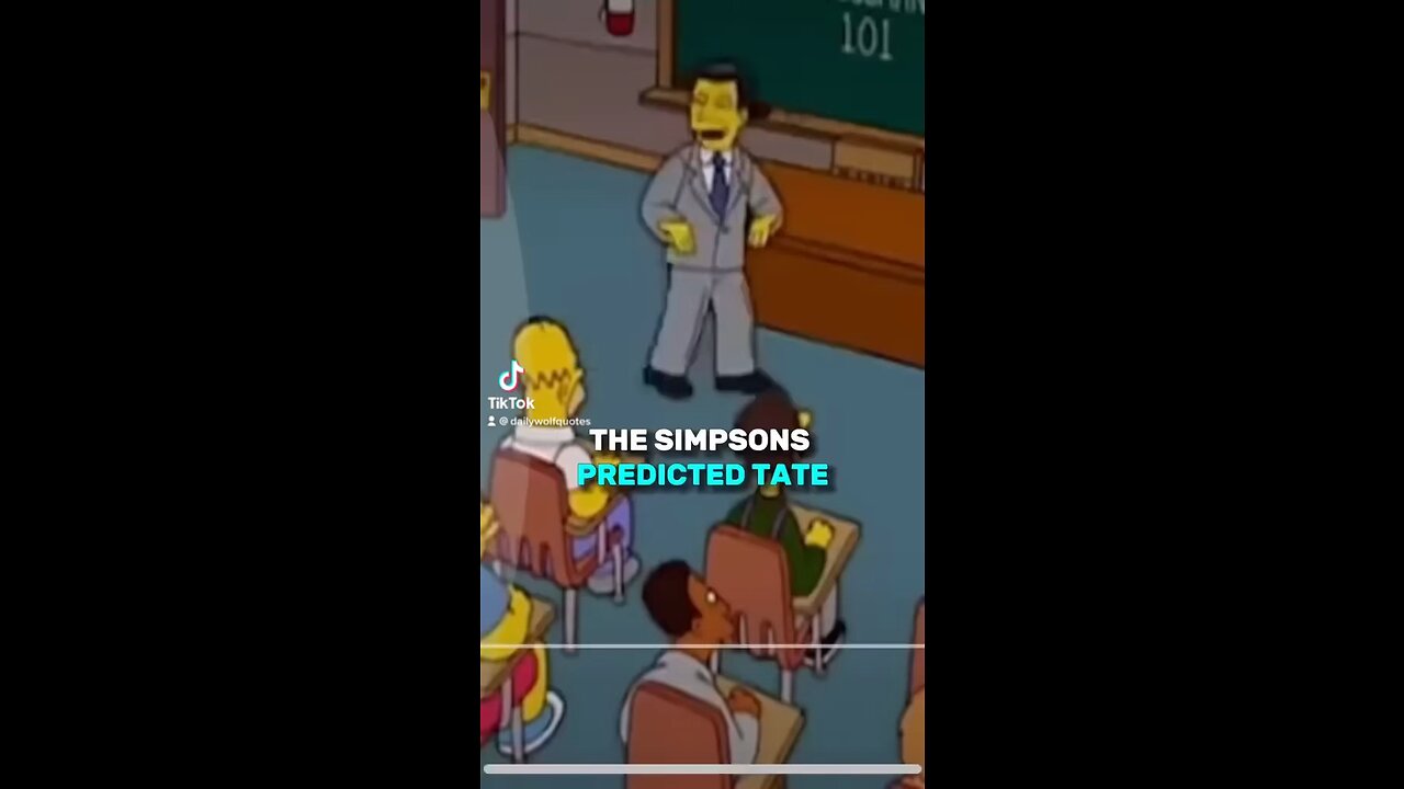 The Simpson also predicted Andrew Tate