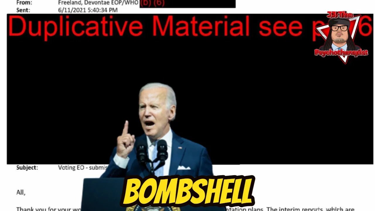 Bombshell: DOJ Conceals Records About Biden’s Use Of Federal Agencies To Influence Elections