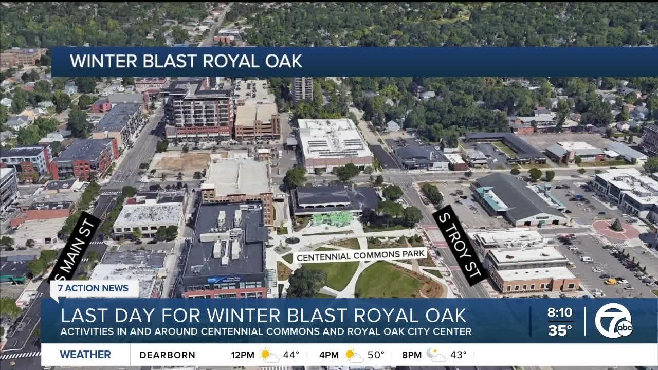 Winter fun at the Royal Oak Winter Blast