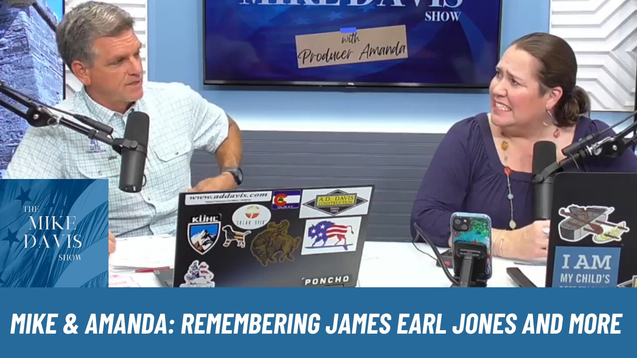 Mike Davis and Producer Amanda Remembering James Earl Jones and More