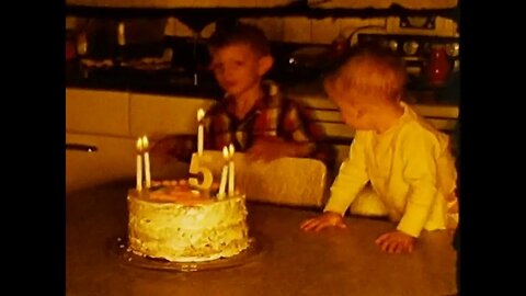 Dad's 5th Birthday Super 8mm