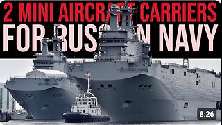 ⚓️🇷🇺 Mini Aircraft Carriers for Russian Navy, takes on heavy weapon? MilTec