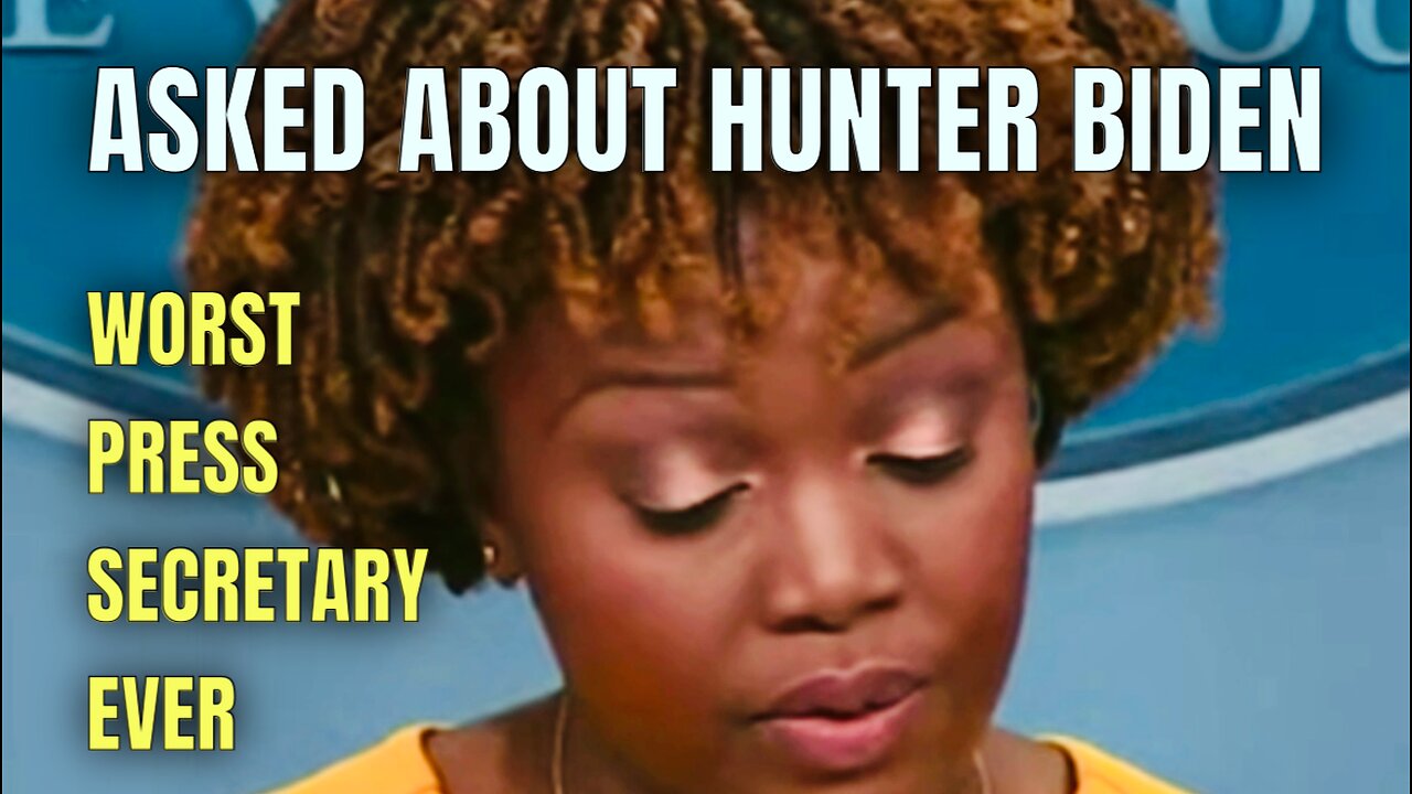 OHHH…Karine Jean-Pierre was asked TODAY about new Investigations into Hunter’s Business Dealings