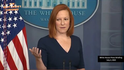 Psaki: Biden was checked out from duties before the July 4th weekend.