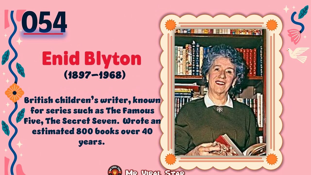 Enid Blyton (1897–1968) | TOP 150 Women That CHANGED THE WORLD | Short Biography