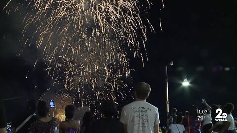 Fourth of July fireworks return to Baltimore‘s inner harbor for the first time in two years