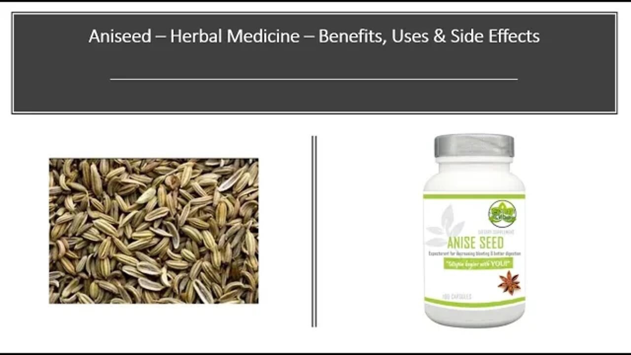 Aniseed & Star Anise - Herbal Medicine Benefits