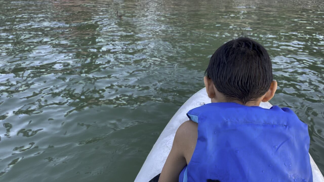 Paddle boarding bass lake California