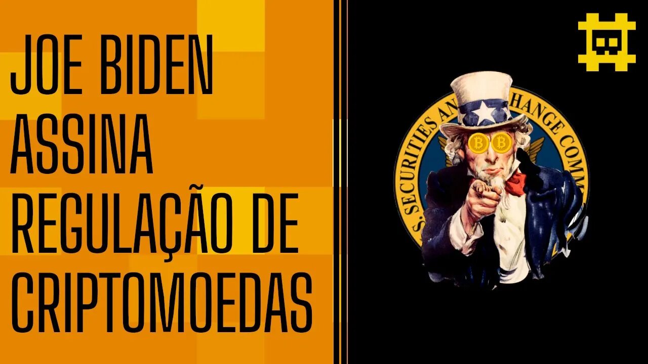 Joe Biden assina decreto sobre regulação de criptomoedas - [CORTE]