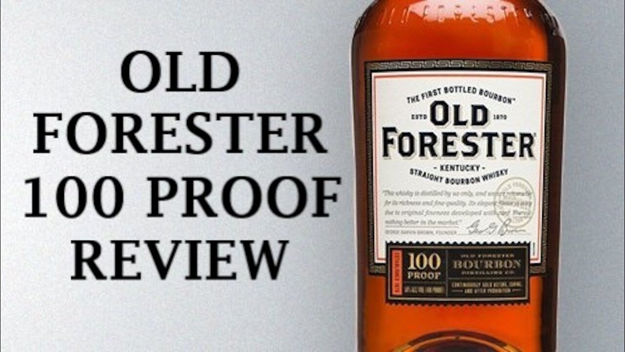 Old Forester 100 Review - Best Budget Bourbon ? Also What Temperature do You drink your Whiskey at ?