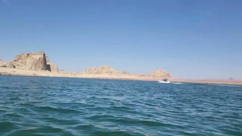 Kayaking on Lake Powell