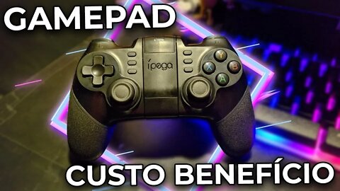 O MELHOR GAMEPAD CUSTO-BENEFÍCIO PARA ANDROID E PC! IPEGA 9076, Unboxing & Teste no PC!