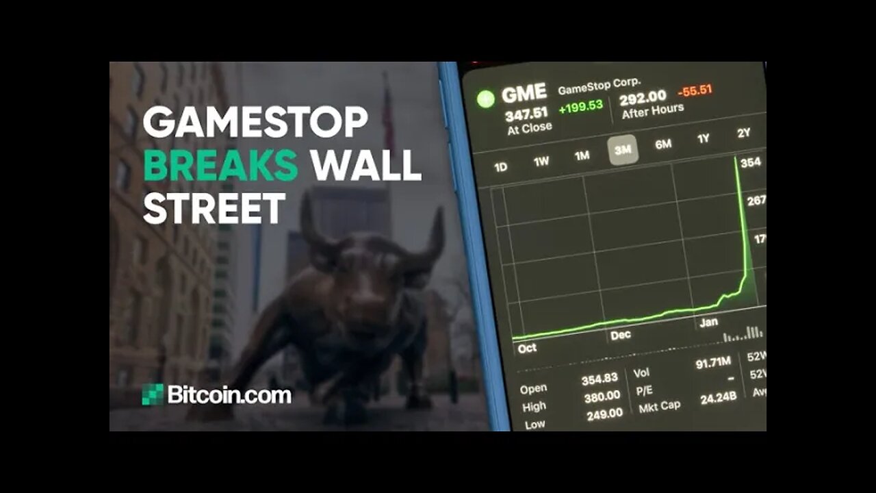 Gamestop breaks Wall Street : The Bitcoin.com Weekly Update