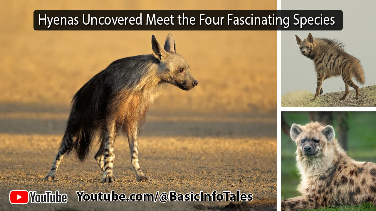 Hyenas Uncovered Meet the Four Fascinating Species