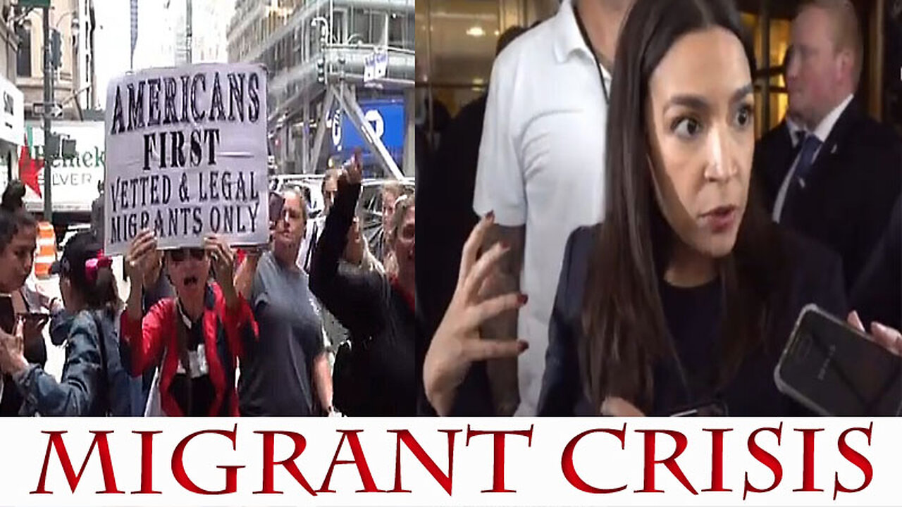 Protestors Take Over and Shuts Down AOC during Press Conference