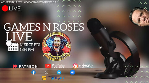 GAMES N ROSES LIVE: LES MARIONNETTISTES ET LES MARIONNETTES DIRECTION DAVOS