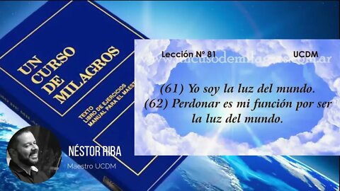 Lección 81 de Un Curso de Milagros