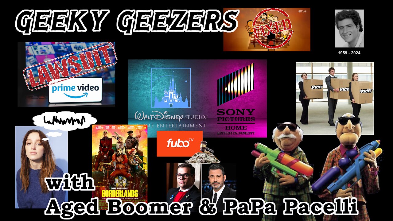 Geeky Geezers - Vice layoffs, Joker 2 budget skyrockets, Borderlands trailer