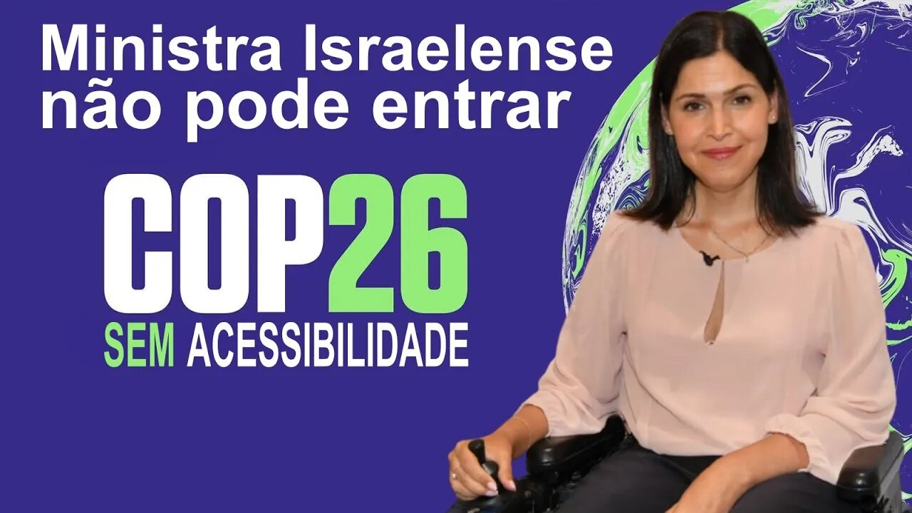 Cop26 Ministra cadeirante não pode entrar