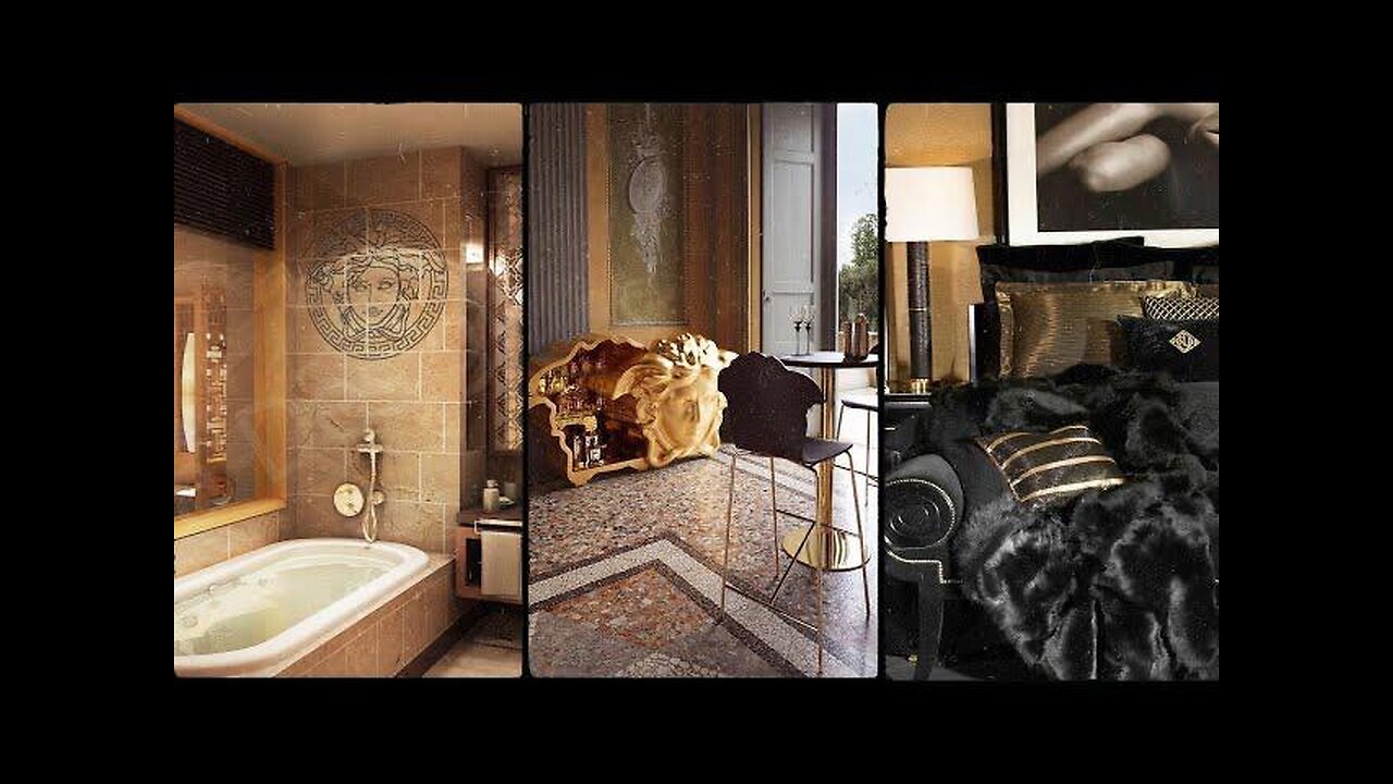 Versace Home: Luxury Interior Design Inspiration tips & tricks | DIY designer home decor ideas!