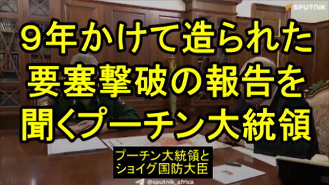 プーチン大統領とロシアのセルゲイ・ショイグ国防大臣との会談での主な発言。