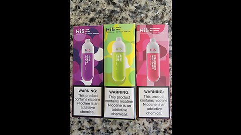 HI5 Vape in a Tube