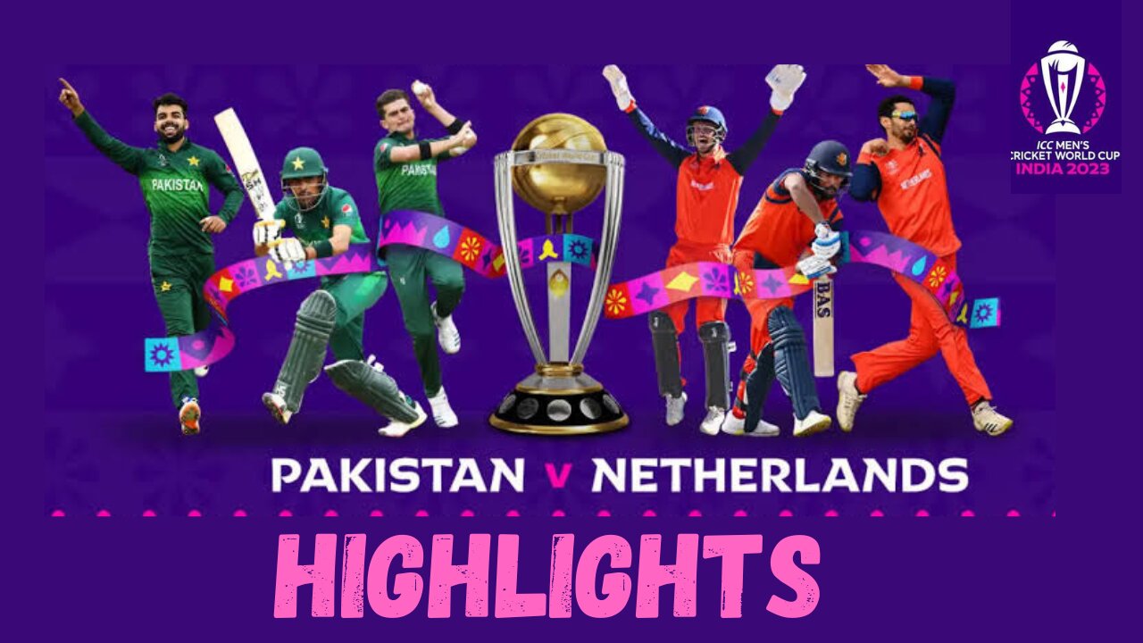 Pakistan vs Netherland Highlights In Urdu | Cricket World Cup 2023 | Pak vs Ned highlights