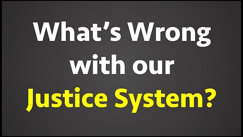 Please Tell Me. ‘What the hell is going on’ with our justice system?