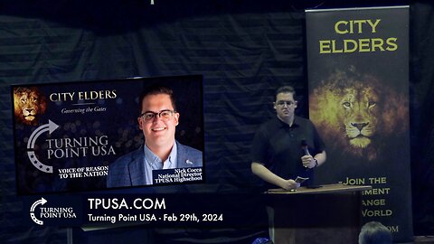 Turning Point USA presents to City Elders