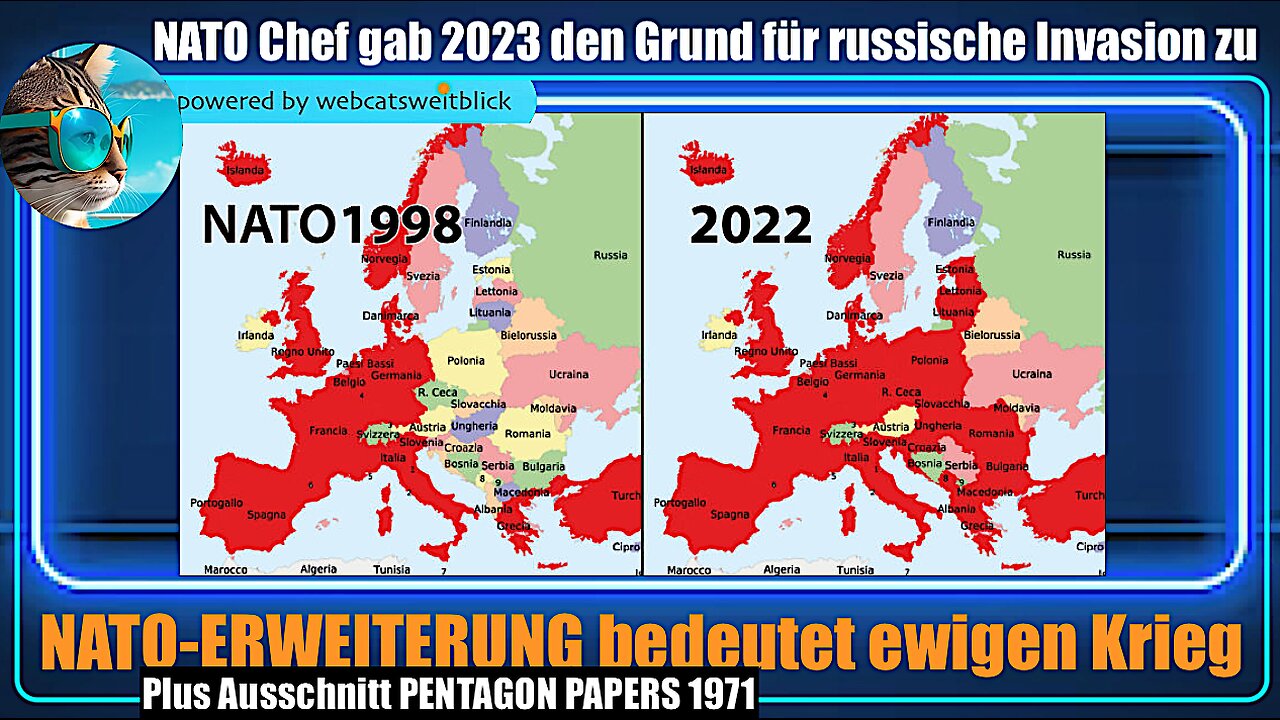 NATO Chef gab 2023 zu: NATO-Erweiterung Grund für russische Invasion