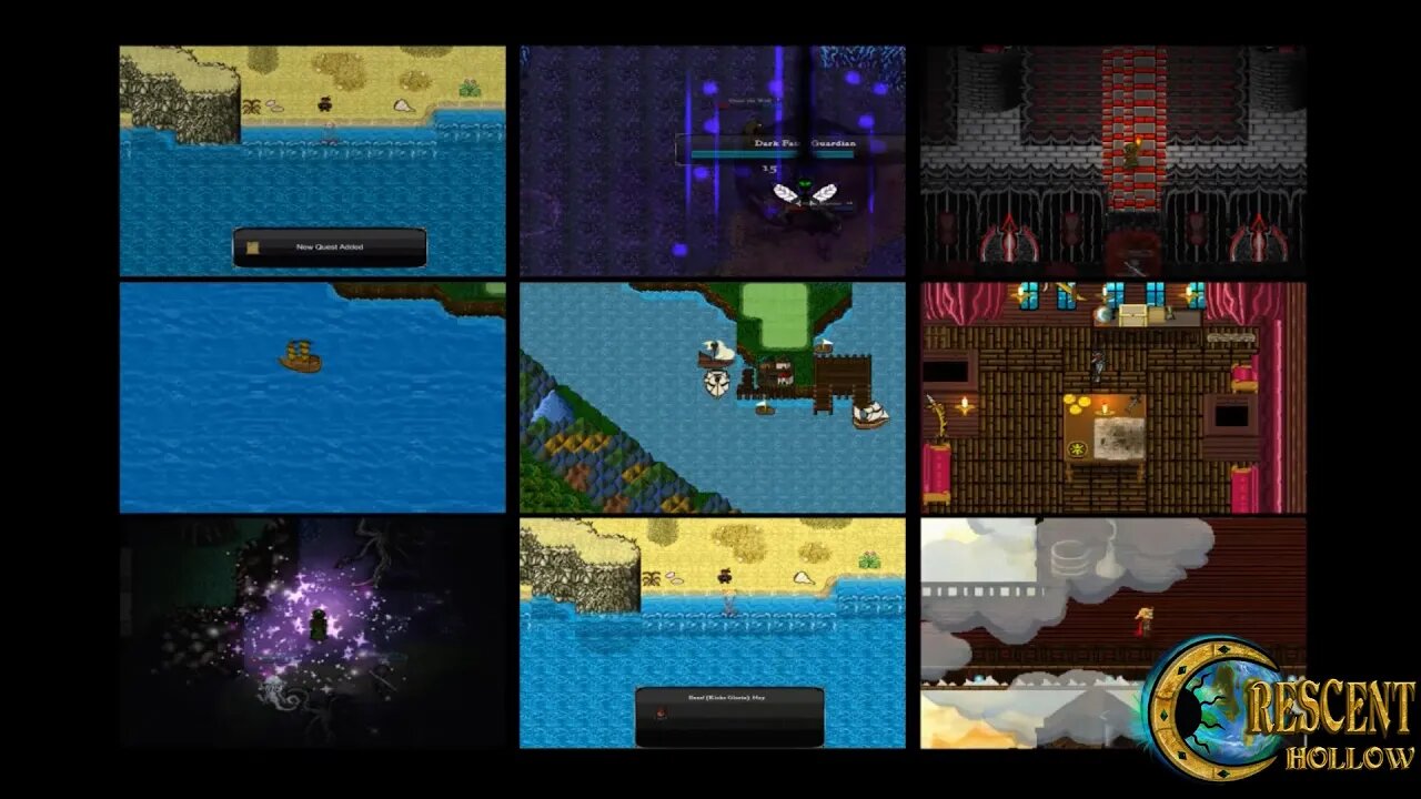 Crescent Hollow Gameplay Collage #3