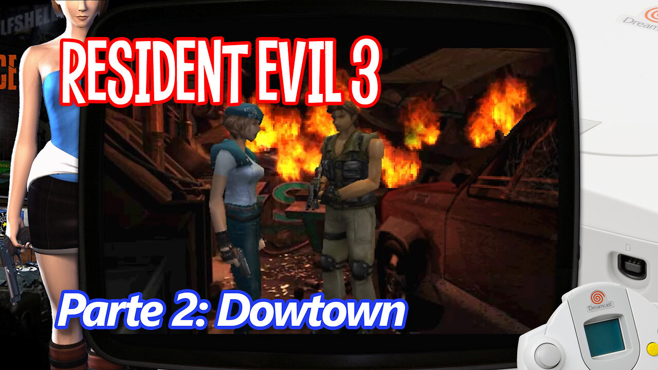 Resident Evil 3: Nemesis (Dreamcast) – Parte 2 - Downtown