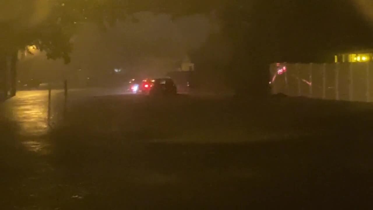 Homes underwater in Kissimmee, FL | Video Credit: Nick Papantonis