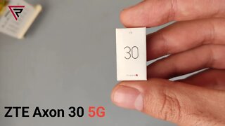 zte axon 30 mobile miniature / unboxing mini phone