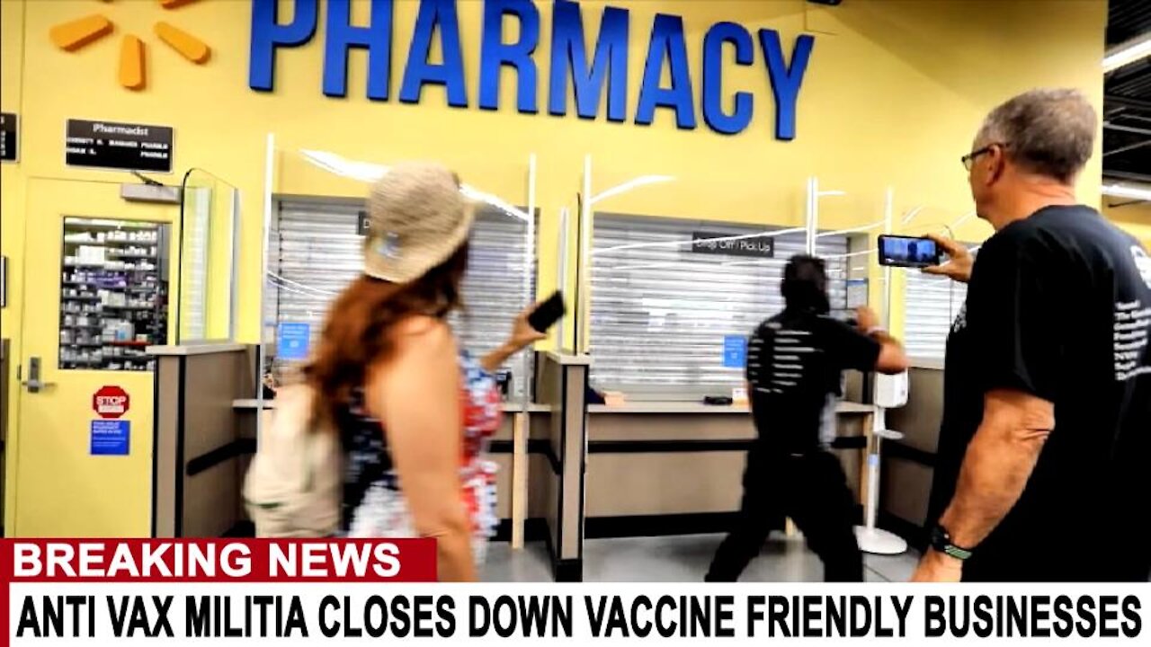 CITIZEN POLICE FORCE SHUTS DOWN PRO-VACCINE BUSINESSES