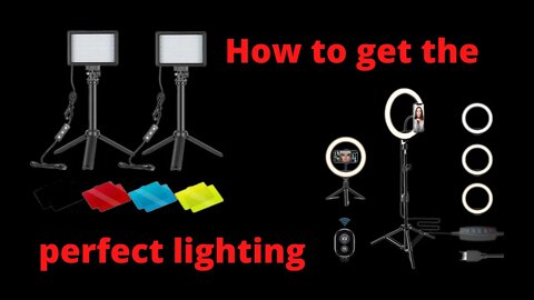 Easy Lighting For Streaming.