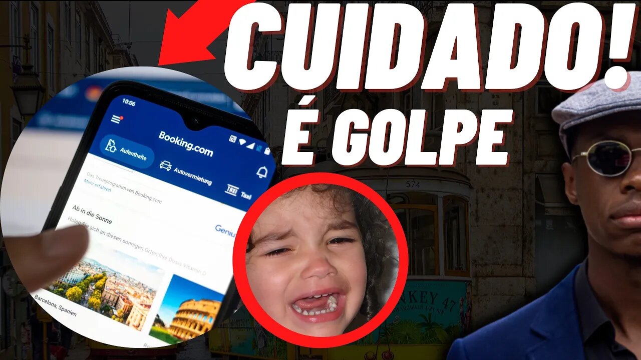 3 DICAS PARA NÃO CAIR NO GOLPE DA HOSPEDAGEM EM PORTUGAL | Golpe Booking