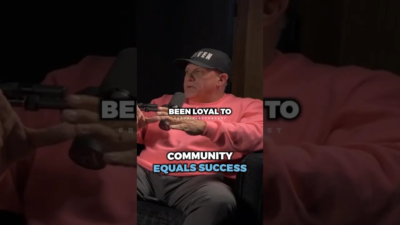 COMMUNITY will always equal success ..