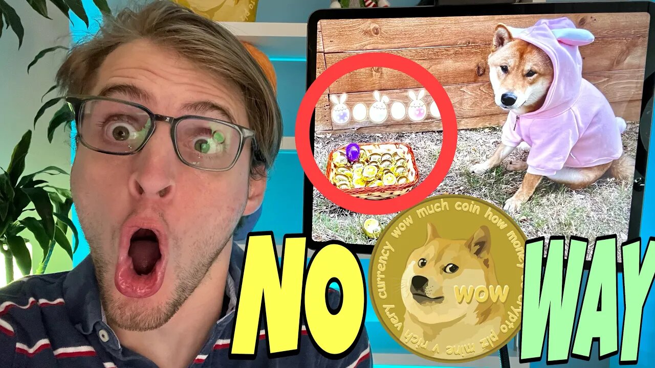 HIDDEN Dogecoin Message in Easter Post FROM Elon Musk ⚠️