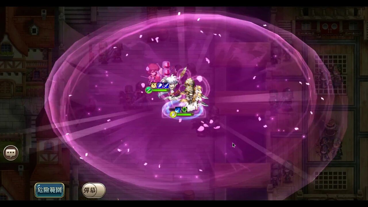 夢幻模擬戰 世界地圖 往第二部第五章小節一 (公主聯盟角色完成)