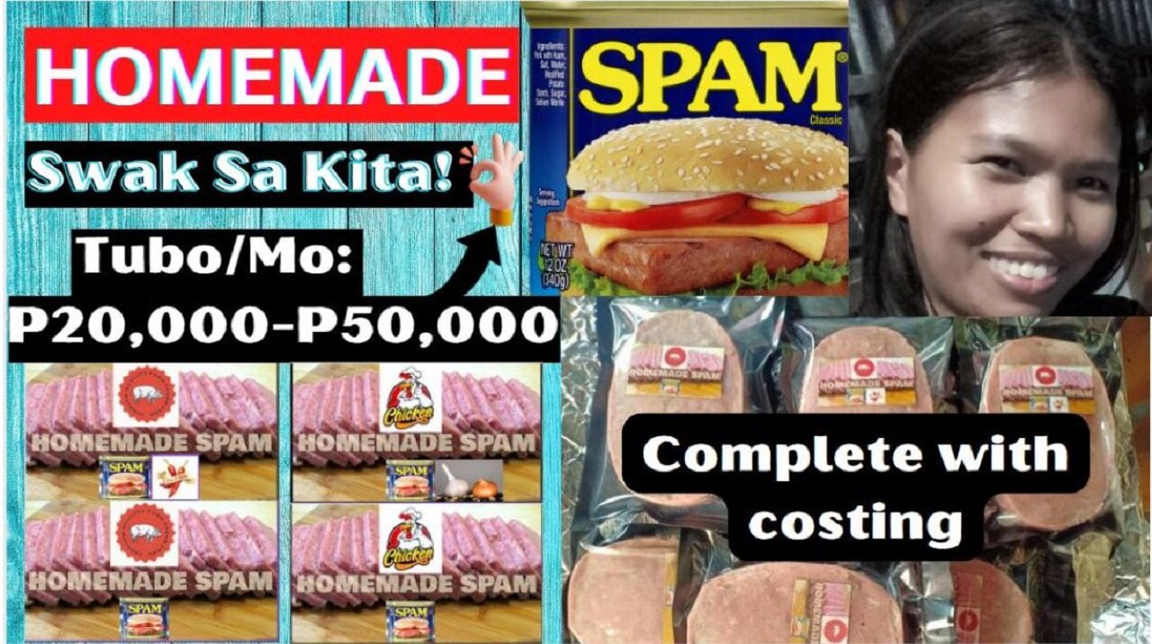 how to make 4 types of homemade spam