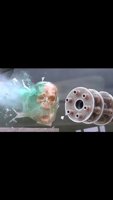 Minigun Tesla vs. Ballistic Head #Shorts