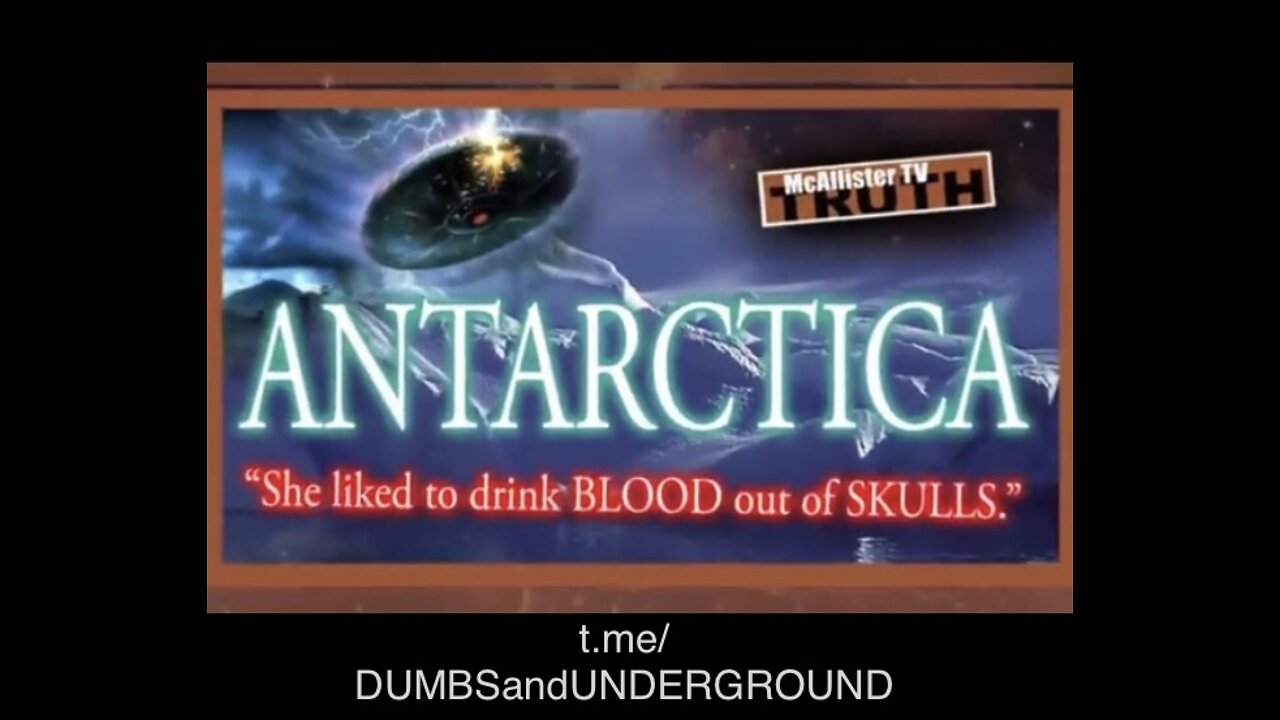 Antarctica Underground Cloning Labs - Nazi Human Hybrids - Adrenochrome