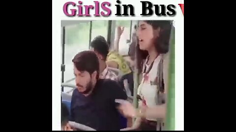 Girls in bus || funny video girls vs boys bus