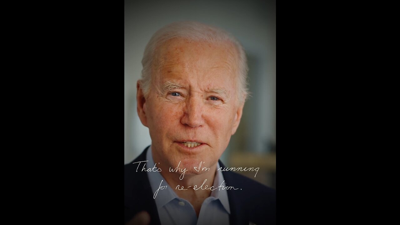 Biden Releases A Video Announcing His Re-Election Campaign