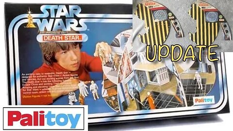 VINTAGE PALITOY STAR WARS DEATH STAR UPDATE