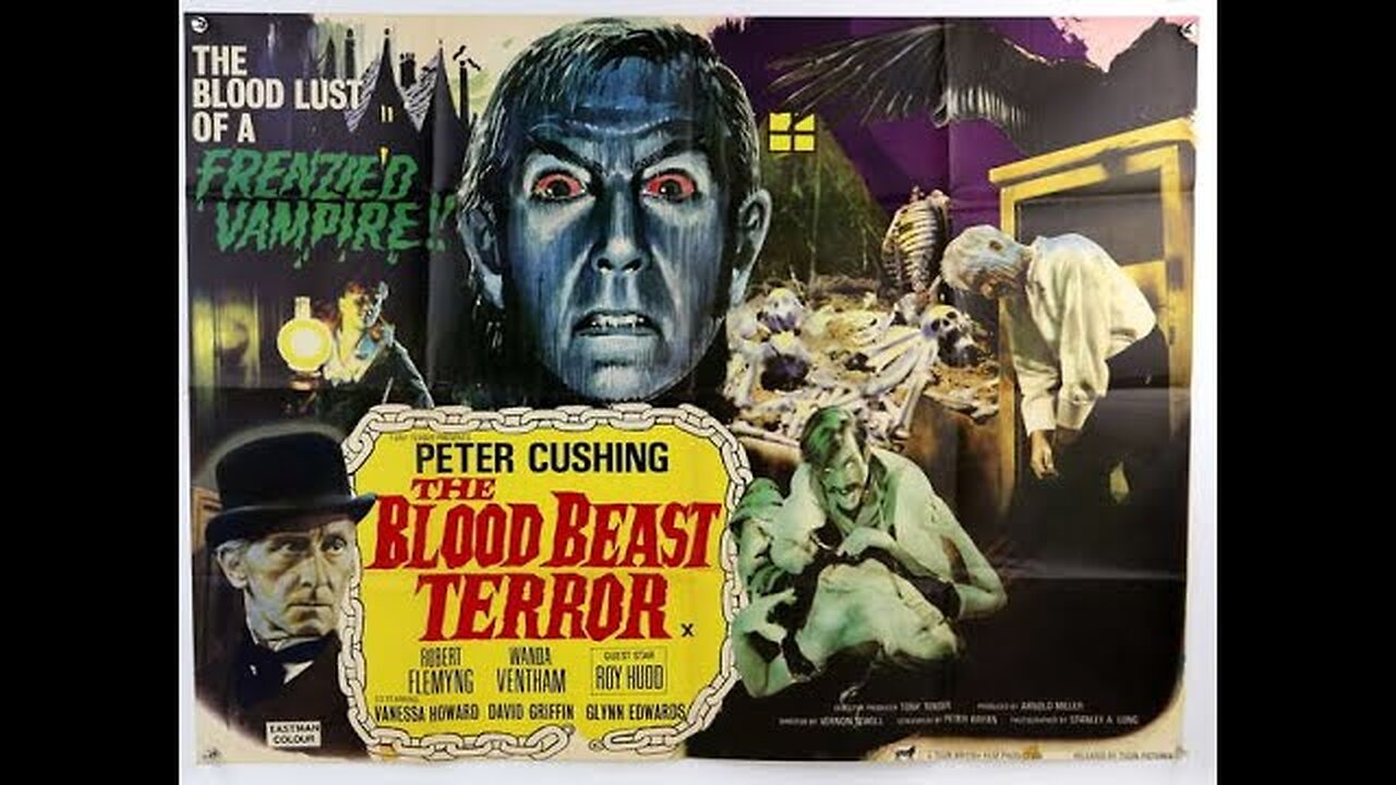 VAMPIRE BEAST CRAVES BLOOD movie trailer Peter Cushing