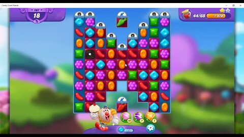 FRIENDS Level 167 Audio Talkthrough, Candy Crush Friends Saga, 30 Moves 0 Boosters